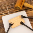 Steel diamond stitching chisels for hand stitching, set, black