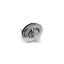 Oval Turning Lock, Nickel