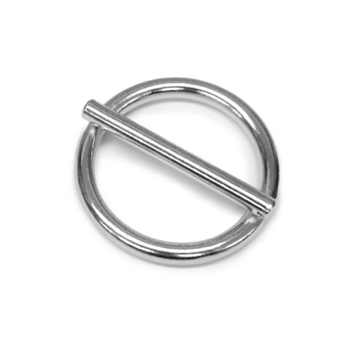 Welded round ring 25 mm, nickel