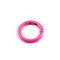 Round Spring Hook, 25 x 4 mm, Pink