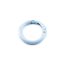 Round Spring Hook, 25 x 4 mm, Light Blue