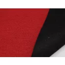 Piros, vászon szövésű táska anyag