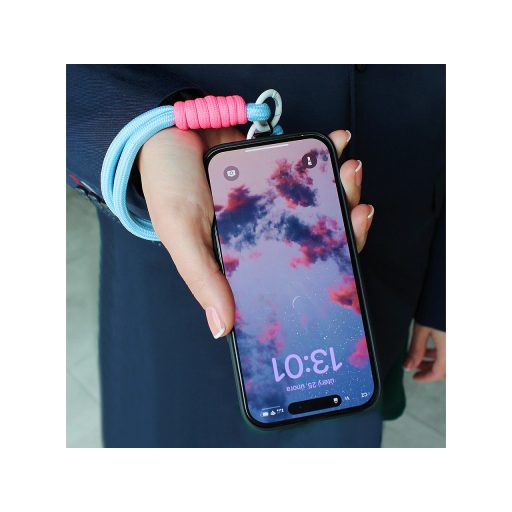 Colorful wrist strap for smartphones, 33 cm, Beige