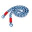 Colorful knotted phone lanyard, 128 cm, Light Blue