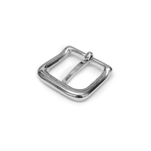 Copper Belt Buckle, Silver coloured, 30 mm
