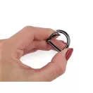 D-Shaped Metal Carabiner Gold– Versatile Bag Attachment