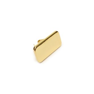 Engravable Metal Plaque, Gold