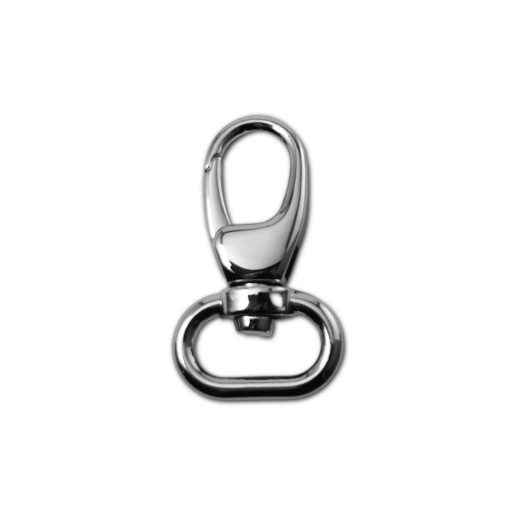 carabiner, Nickel, 20 mm