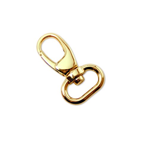 carabiner, Gold, 20 mm