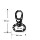 carabiner,Antique, 20 mm