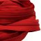 Red Plastic YKK Zipper size5