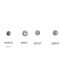 Nickel Press Stud, 7,5 mm head diameter