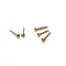 Feet Purse, Gold, 5 mm