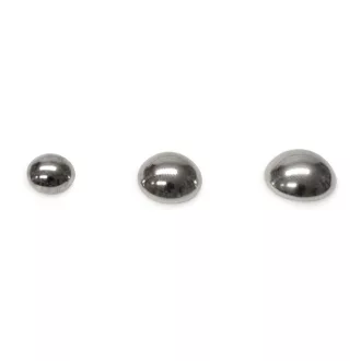 Domed Feet Purse 14 mm, Nickel