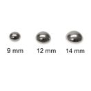 Domed Feet Purse, 14 mm, Gold