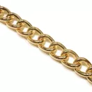 Aluminium Chain with Giant Links, Gold