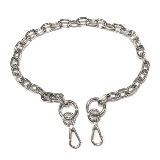 Oval alumínium Chain, Nickel, 15 mm x 20 mm