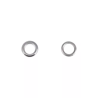 Eyelet, nickel, 5 mm