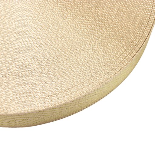 Beige-Gold Satin Strap, 40 mm