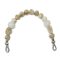 Purse handle with beads, 35 cm long