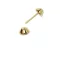 Feet Purse, Gold, 9 mm