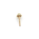 Feet Purse, Gold, 9 mm