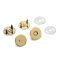 Flat Magnetic Lock, Gold, 14 mm