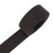 Cotton webbing, 20 mm, dark brown colour