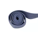 Polycotton webbing, blue, 25 mm wide
