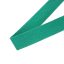 Polycotton webbing for bags, turquoise green, 25 mm