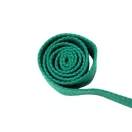 Polycotton webbing for bags, turquoise green, 25 mm