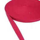 PolyCotton Webbing, pink, 25 mm