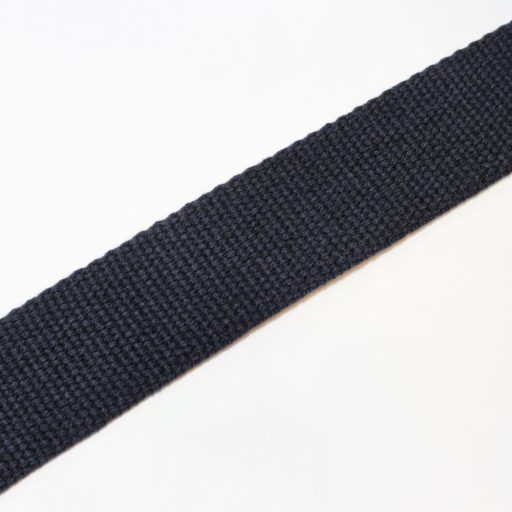Cotton Strap, Blue, 25 mm