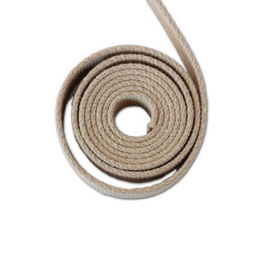 Cotton Strap, beige, 25 mm