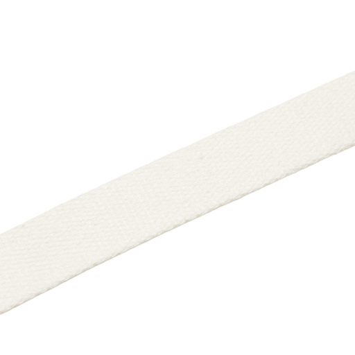 Cotton Webbing,White Coloured, 40 mm