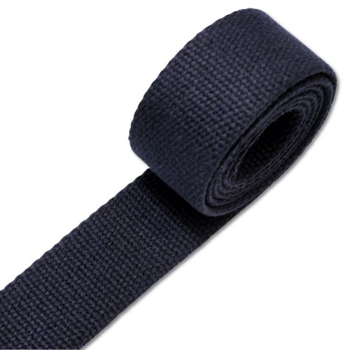 Cotton Webbing, Dark Blue, 40 mm