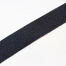 Cotton Webbing, Dark Blue, 40 mm