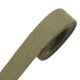 Cotton Webbing, Green, 40 mm