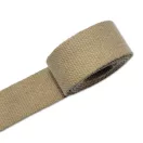 Cotton Webbing, Flax Coloured, 40 mm