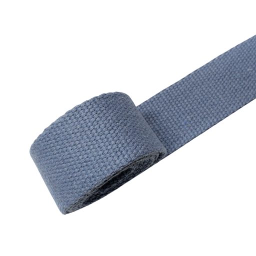 Cotton Webbing, Jeans Blue, 40 mm