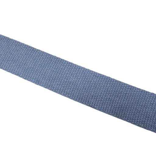 Cotton Webbing, Jeans Blue, 40 mm