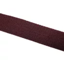 Cotton Webbing, Burgundy, 40 mm