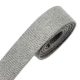 Cotton Webbing, Grey, 40 mm