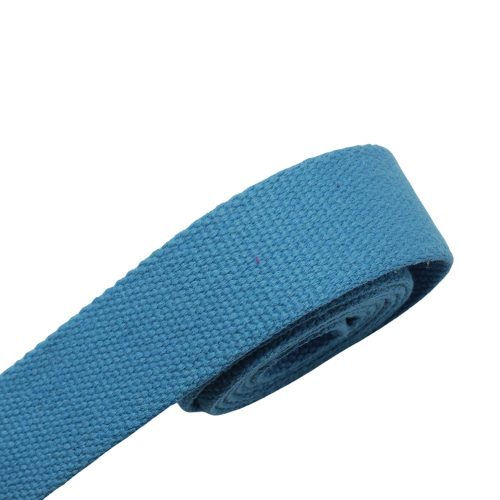 Cotton Webbing, Turquoise Blue, 40 mm