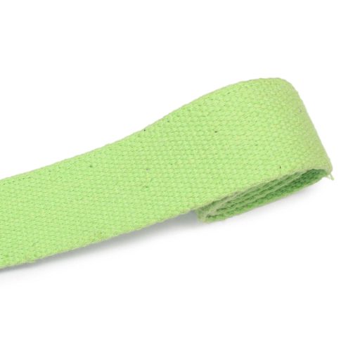 Cotton Webbing, Light Green, 40 mm
