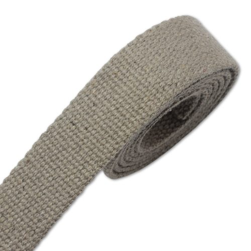 Cotton Webbing, Beige, 40 mm