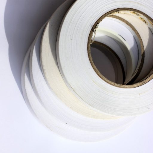 Reinforcer Tape textil 15 mm White