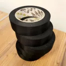 Reinforcer Tape textil 30 mm Black