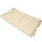 1 piece of fabric with fringes, beige