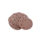 Oval Leather Sewing Label, Pink